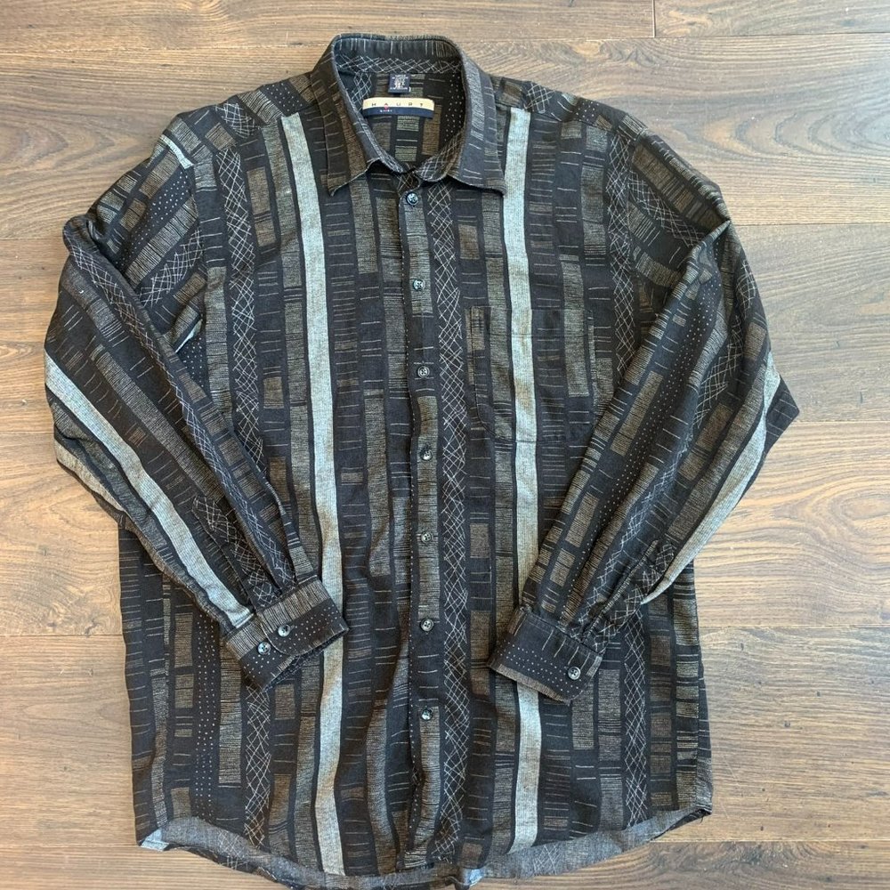 Haupt Germany Modern Design Shirt Size L